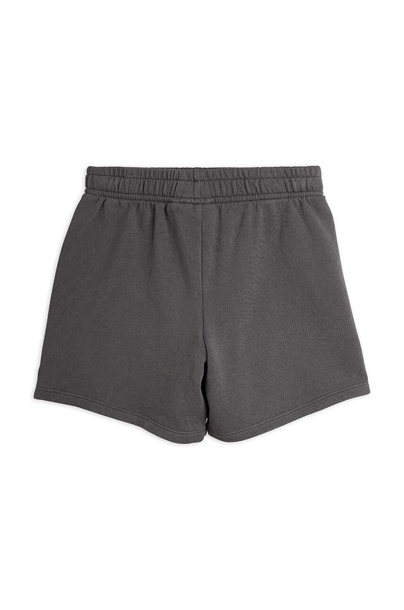 Dětské bavlněné šortky Mini Rodini Jogging 2423015897 šedá SS24