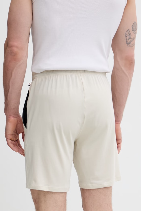 Одежда BOSS шорты loungewear мужские из хлопка с эластаном Mix&Match Short CW 50515314 бежевый