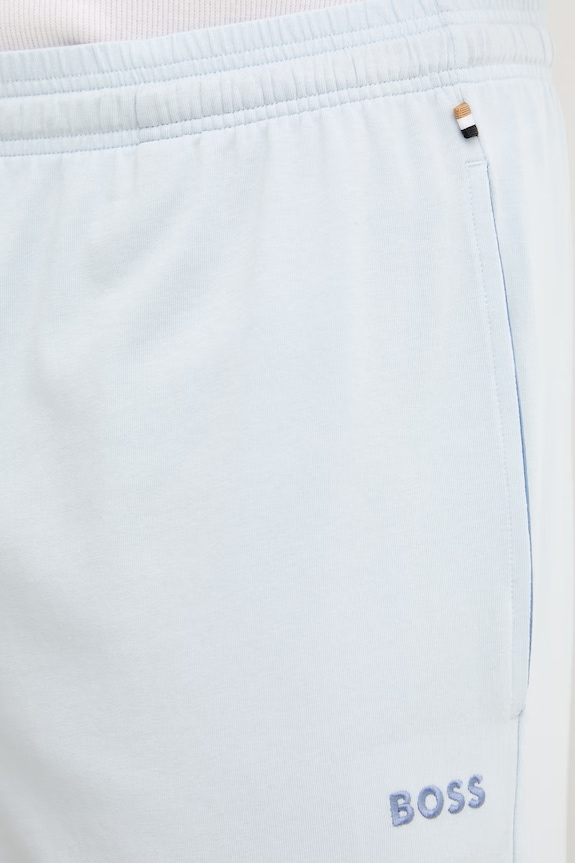 BOSS σορτς lounge ανδρικά βαμβακερά με ελαστάν Mix&Match Short CW μπλε 50515314
