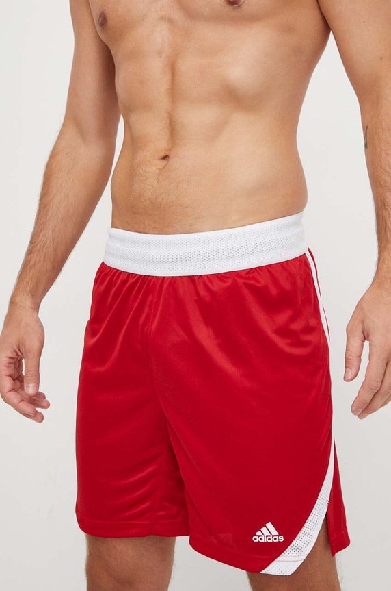 Kratke hlače za trening adidas Performance Icon Squad bez uzorka crvena HF6729