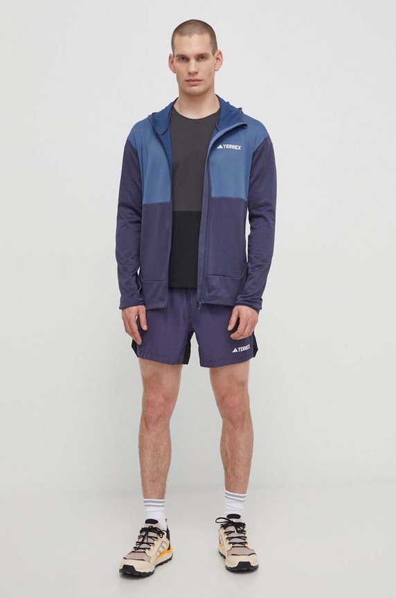 adidas TERREX szorty sportowe Multi IP4864 fioletowy SS24