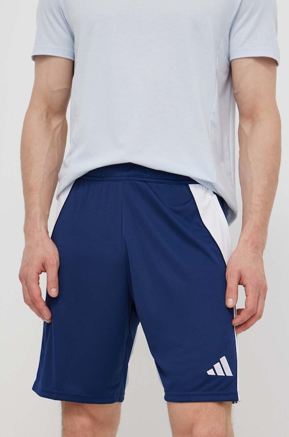 adidas Performance szorty treningowe Tiro24 dzianina granatowy IR9335