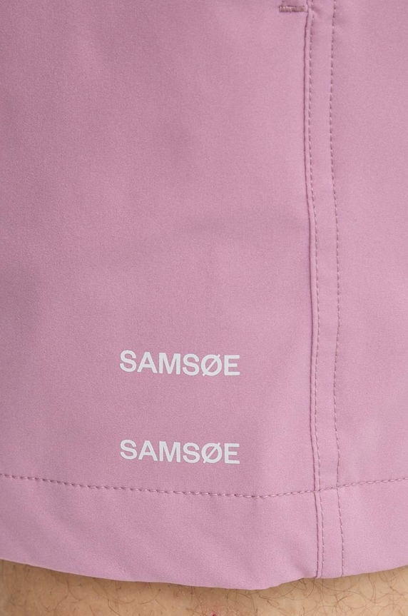 Samsoe Samsoe pantaloncini da bagno MOSES violetto M23100085