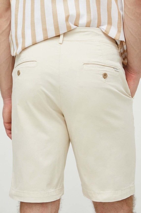 Ruházat Pepe Jeans rövidnadrág PM801092 bézs