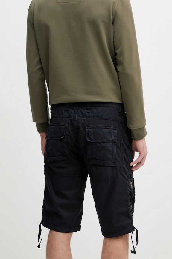 Abbigliamento Aeronautica Militare pantaloncini in cotone BE041CT1122 blu navy