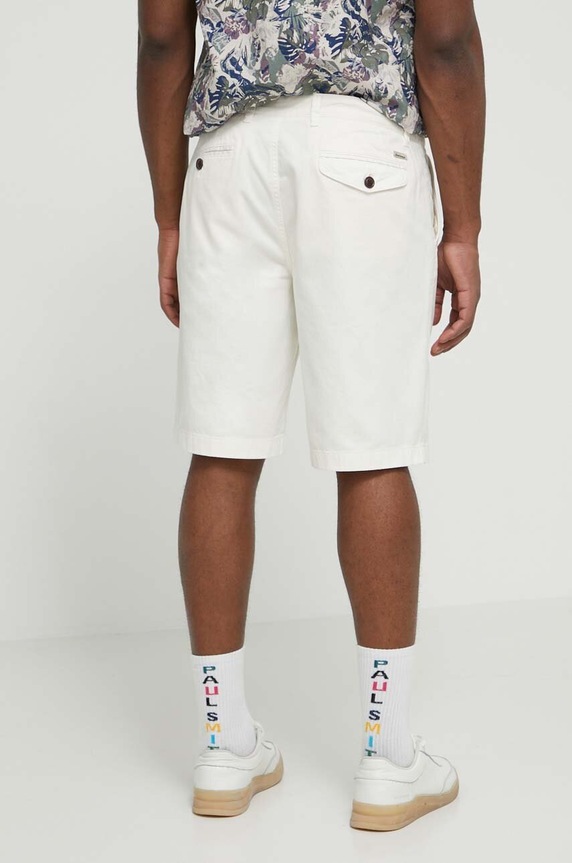 Odzież Barbour szorty bawełniane MST0006 beżowy