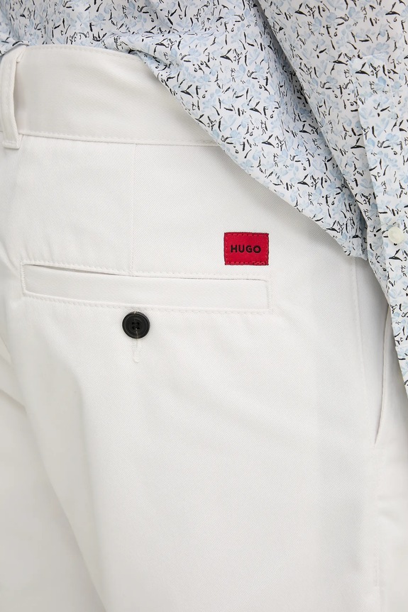 HUGO pantaloni scurti alb 50505857