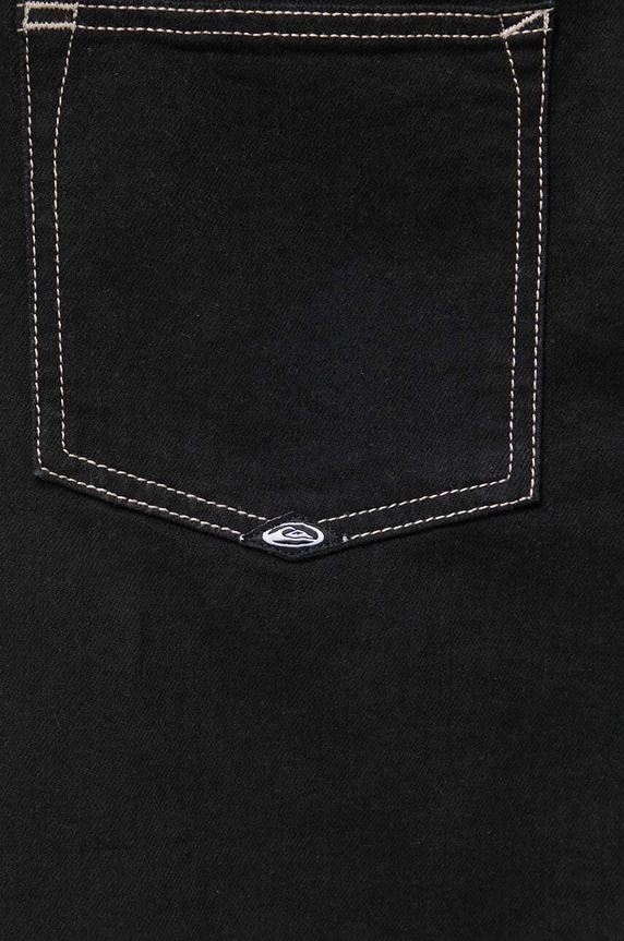 Quiksilver szorty jeansowe czarny AQYDS03000