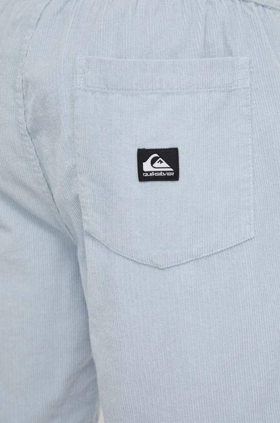 Odzież Quiksilver szorty sztruksowe AQYWS03235 niebieski