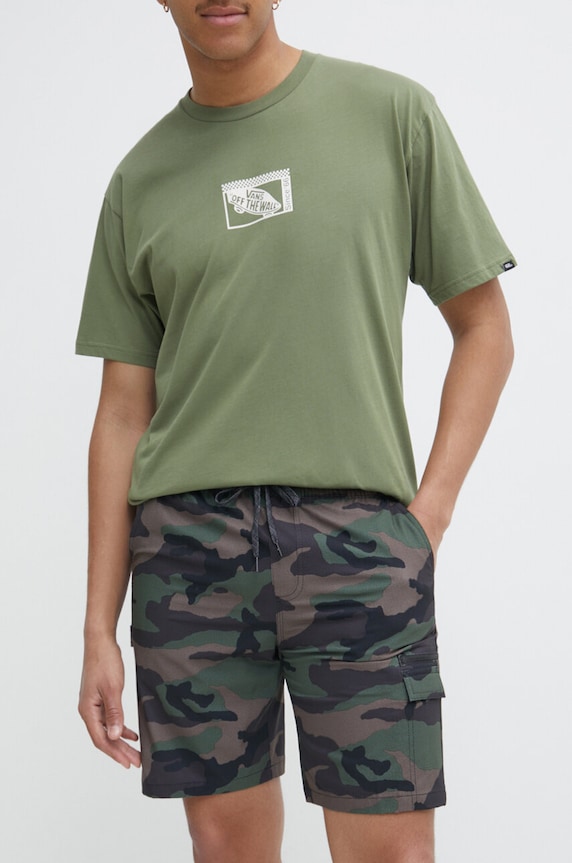 Quiksilver rövidnadrág elasztánnal zöld AQYHY03246