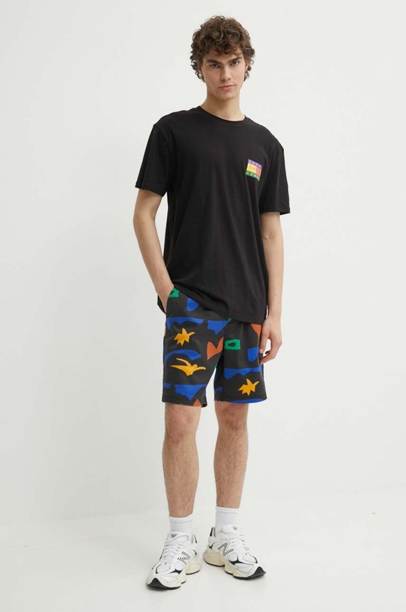 Volcom szorty x ARTHUR LONGO A1012450 czarny SS24
