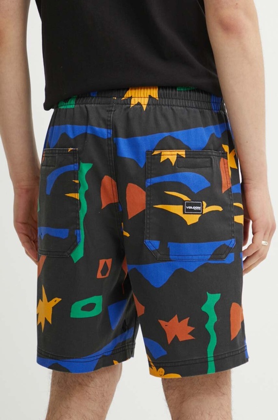 Odzież Volcom szorty x ARTHUR LONGO A1012450 czarny