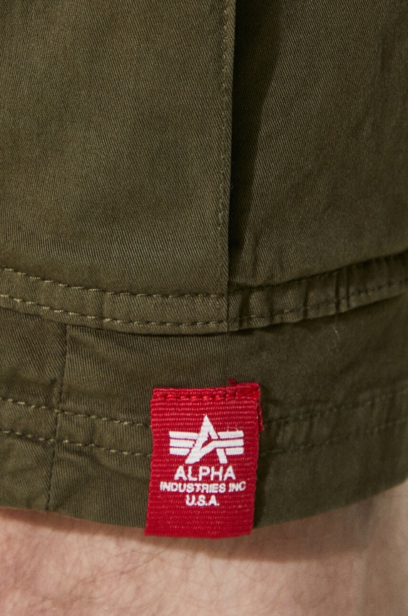 Šortky Alpha Industries Airman 116211 zelená