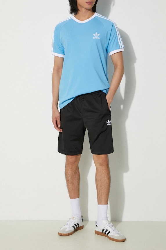 Kraťasy adidas Originals Adicolor Firebird hladký černá IU2368