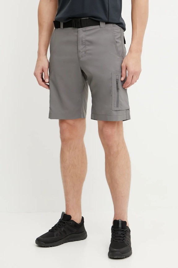 Columbia shorts sportivi Silver Ridge Utility tessuto grigio 2030744
