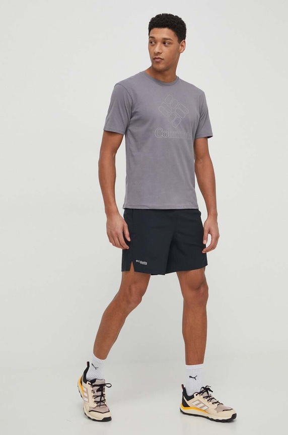 Outdoorové šortky Columbia Malta Springs 2071942 černá SS24