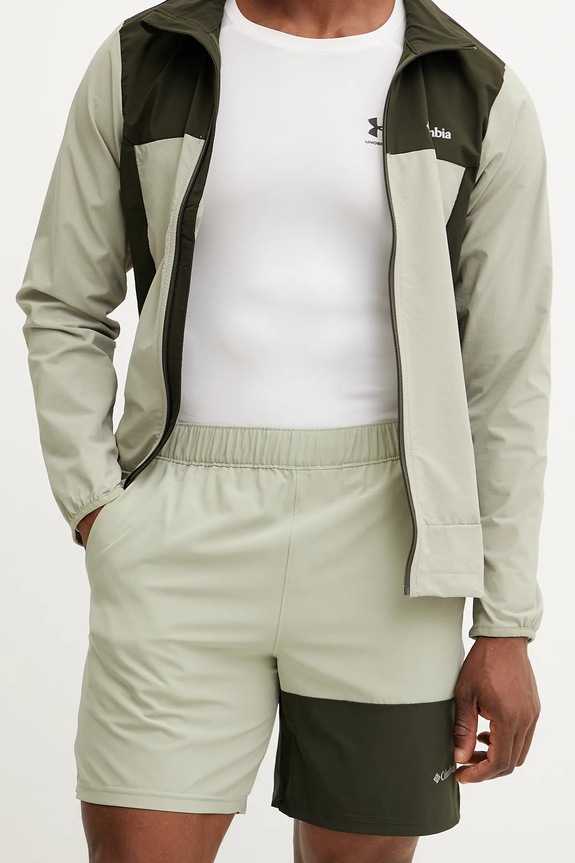 Columbia kültéri rövidnadrág Columbia Hike mintás zöld 2072004