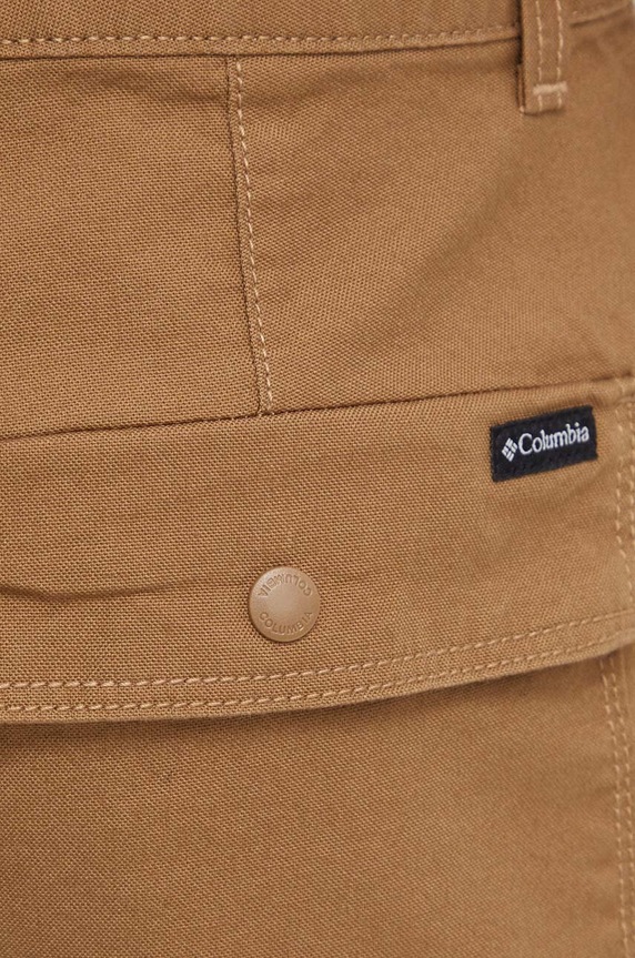 Turistické šortky Columbia Flex Roc Utility hnedá 2072761