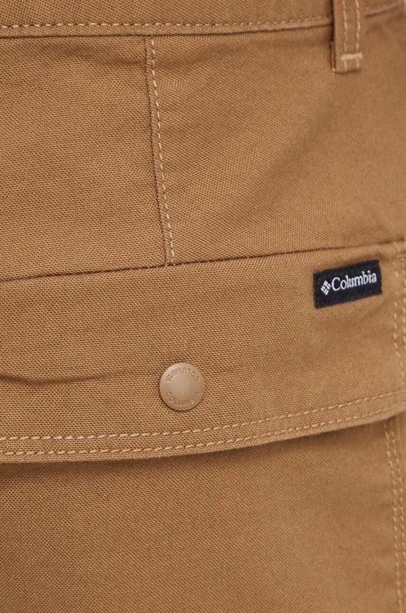 Turistické šortky Columbia Flex Roc Utility hnedá 2072761