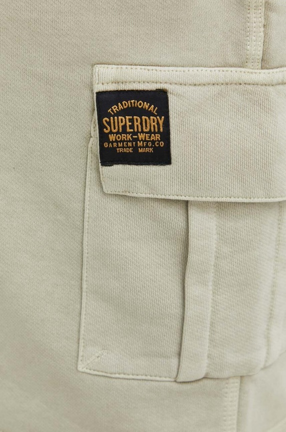 Superdry szorty bawełniane beżowy M7110425A.2LH