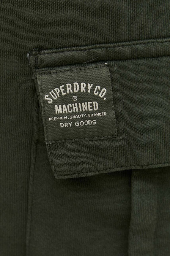 Superdry szorty bawełniane zielony M7110425A.MZX