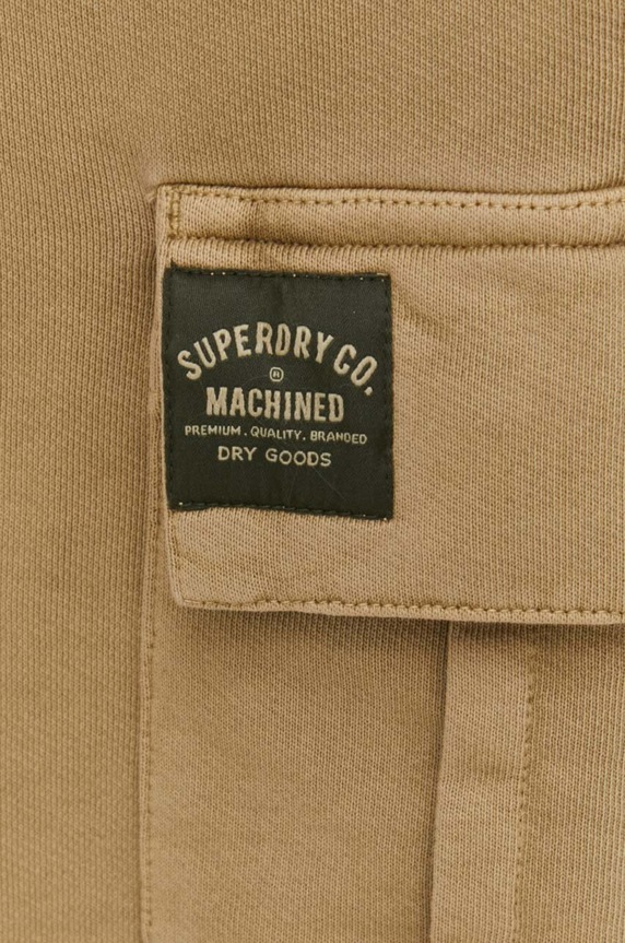 Superdry szorty bawełniane beżowy M7110425A.2LI