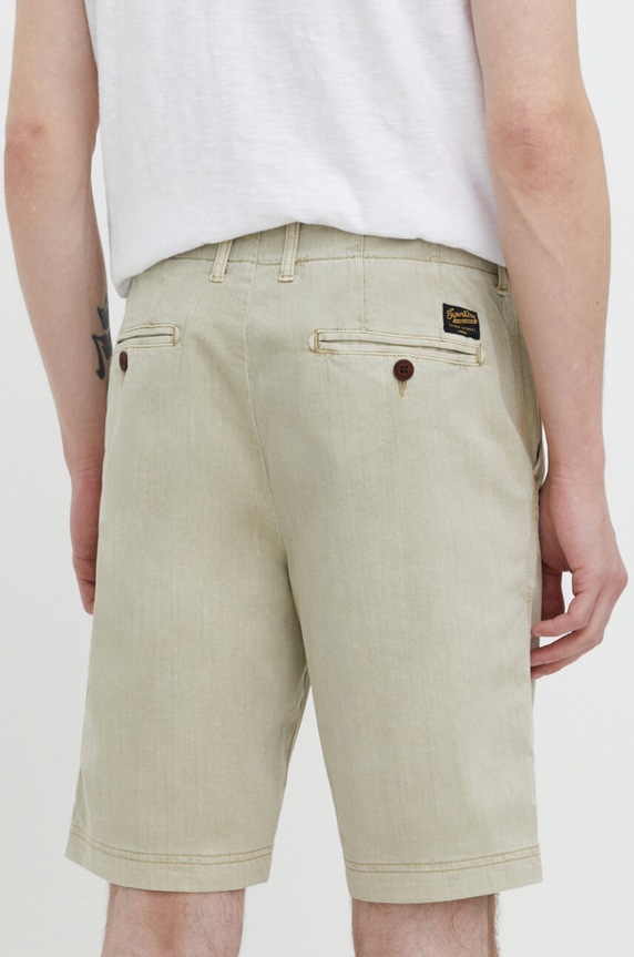 Oblečenie Šortky Superdry M7110397A.7MO béžová
