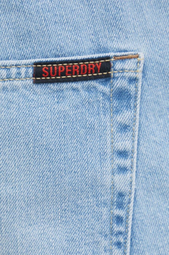 Superdry szorty jeansowe niebieski M7110394A.2GJ
