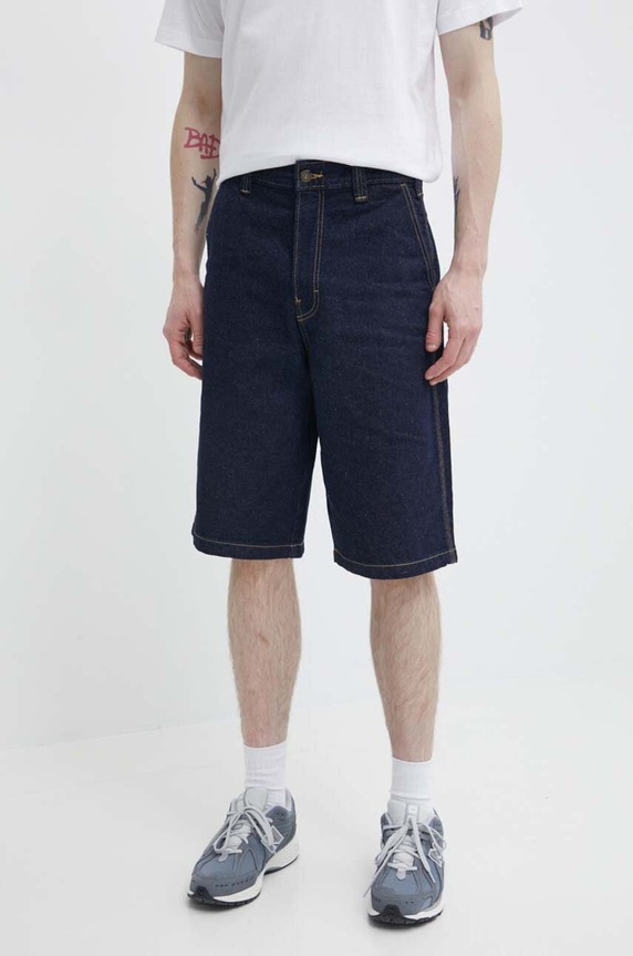 Rifľové krátke nohavice Dickies MADISON bavlna tmavomodrá DK0A4YSY