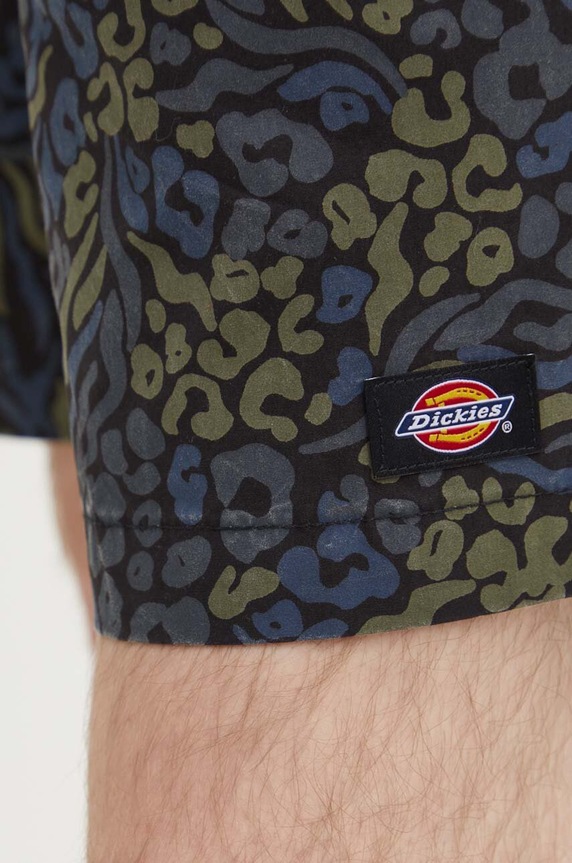 Dickies szorty bawełniane SALTVILLE granatowy DK0A4YSH