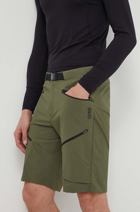 Colmar szorty outdoorowe z elastanem zielony 0891.9XP