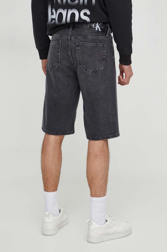 Ρούχα Τζιν σορτς Calvin Klein Jeans J30J325942 μαύρο
