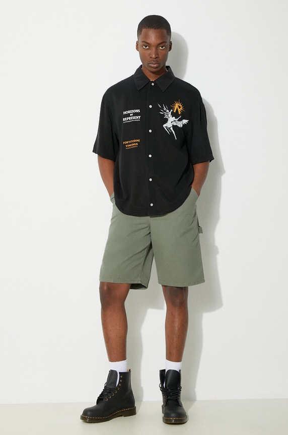 Carhartt WIP szorty jeansowe Single Knee Short I031504.1YFGD zielony SS24