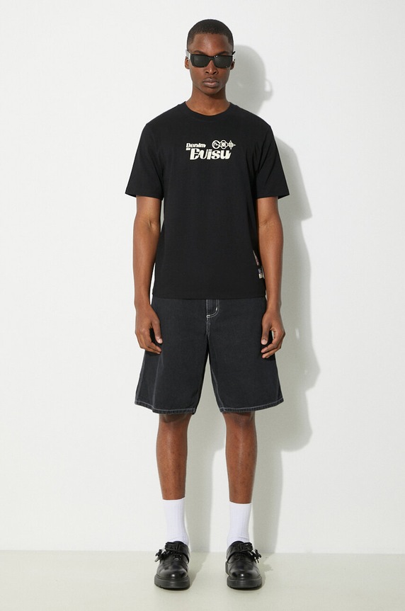 Джинсовые шорты Carhartt WIP Simple Short I033333.8906 чёрный SS25