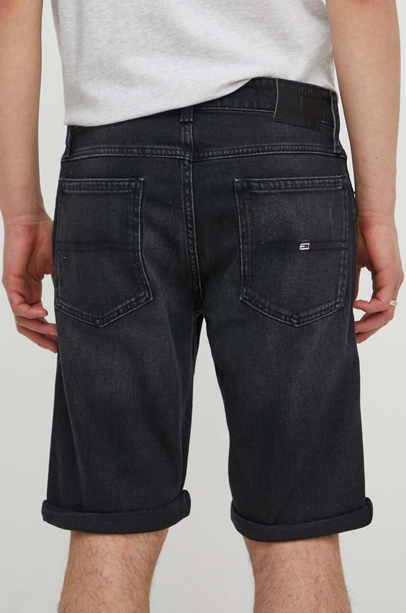 Ruházat Tommy Jeans farmer rövidnadrág DM0DM18784 fekete