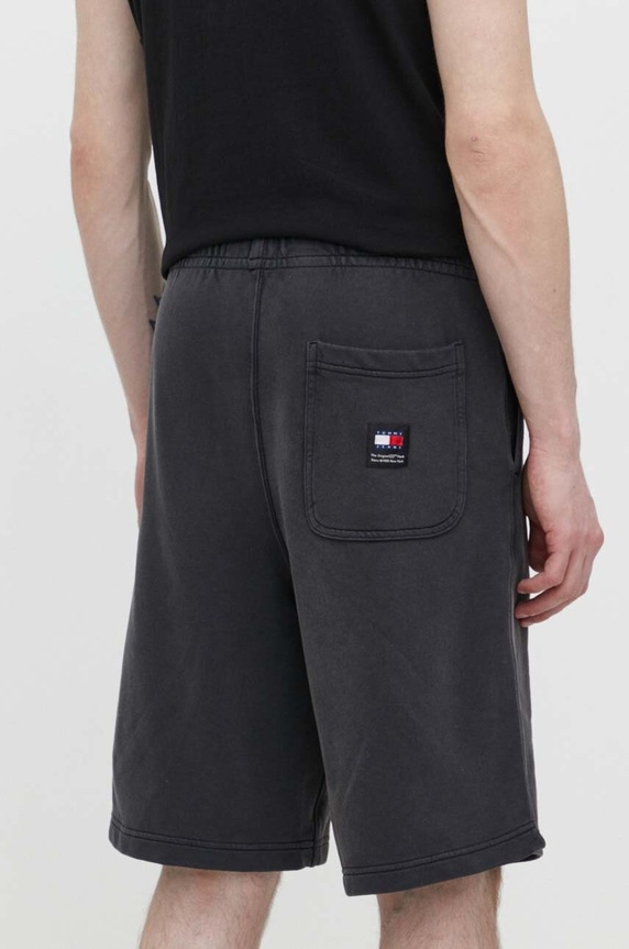 Ruházat Tommy Jeans pamut rövidnadrág DM0DM18799 szürke