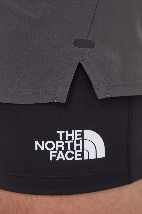 The North Face szorty sportowe Mountain Athletics szary NF0A87CKWUO1