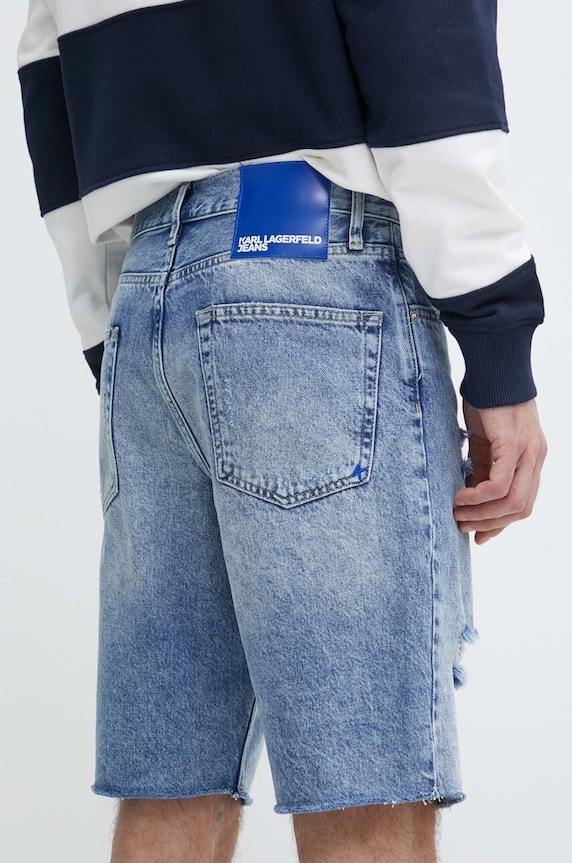 Îmbrăcăminte Karl Lagerfeld Jeans pantaloni scurti jeans 241D1117 albastru