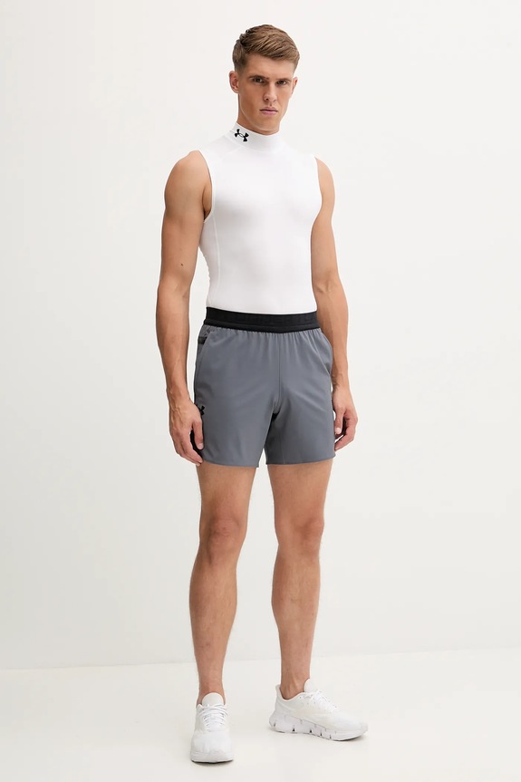 Kratke hlače za trening Under Armour Peak 1376782 siva AW25