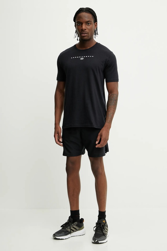 Under Armour pantaloncini sportivi da uomo 1382620 nero SS26