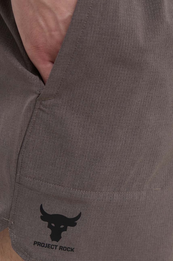 Σορτς προπόνησης Under Armour Project Rock καφέ 1383214