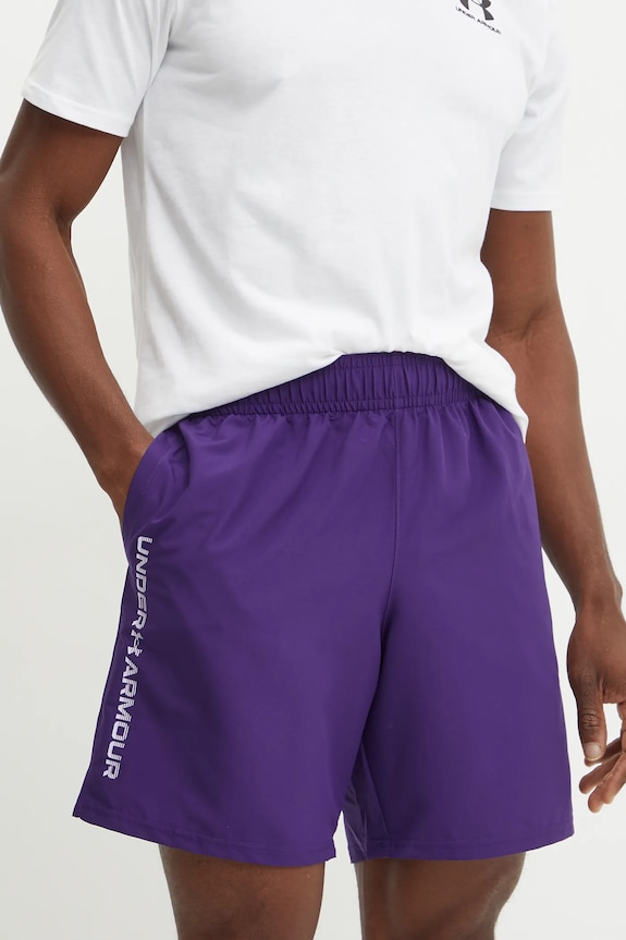 Under Armour σορτς αθλητικά Ανδρικά Vanish Woven ύφασμα μωβ 1383356