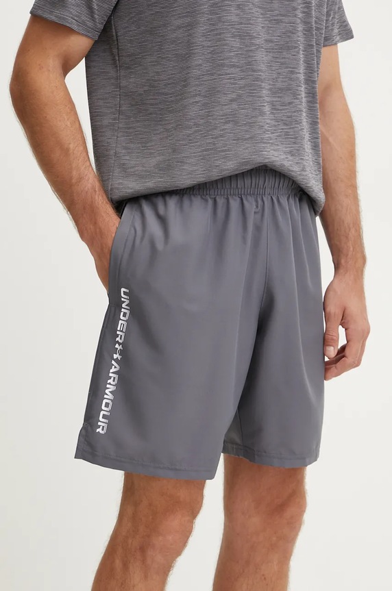 Under Armour σορτς αθλητικά ανδρικά Vanish Woven γκρί 1383356