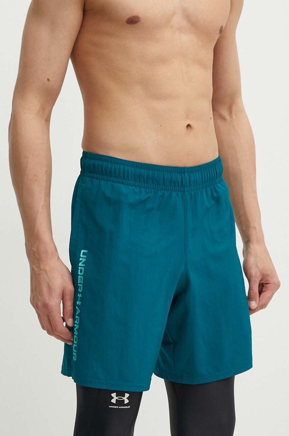 Under Armour σορτς αθλητικά Ανδρικά Vanish Woven ύφασμα πράσινο 1383356