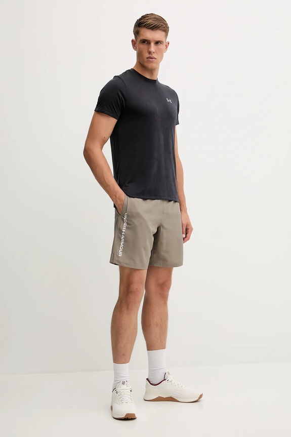 Under Armour σορτς αθλητικά Ανδρικά Vanish Woven 1383356 καφέ SS26