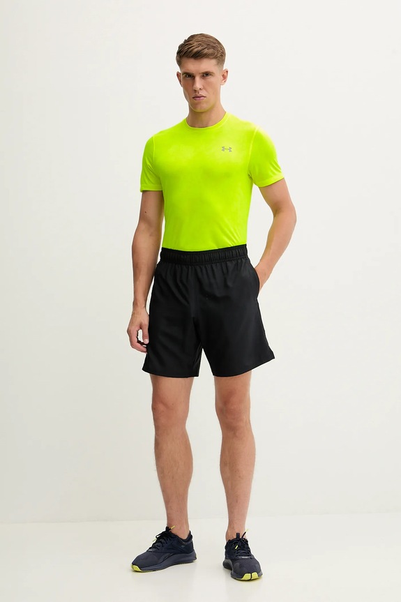 Under Armour σορτς αθλητικά ανδρικά Vanish Woven 1383356 μαύρο SS26