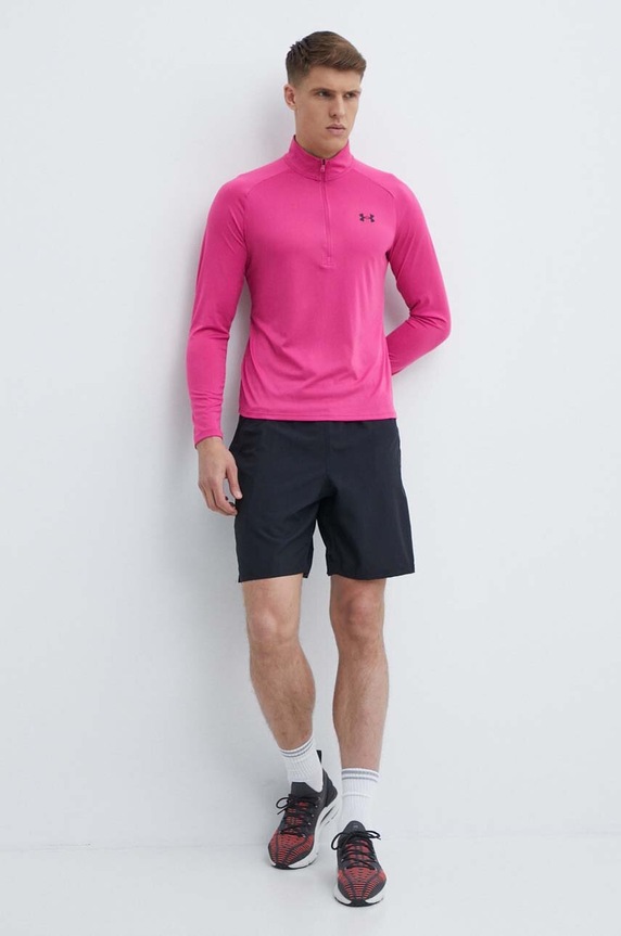Under Armour σορτς αθλητικά ανδρικά Vanish Woven 1383356 μαύρο SS26