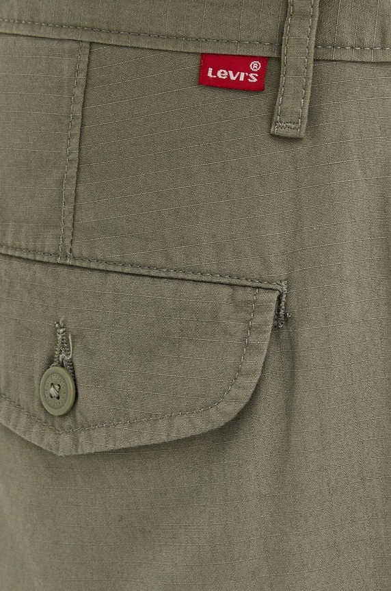 Levi's szorty bawełniane zielony 23251
