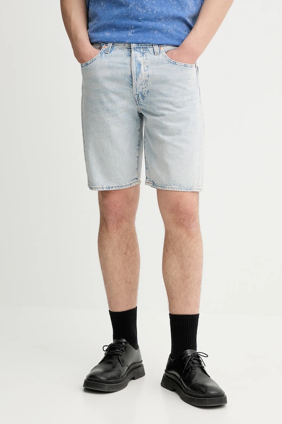 Levi's szorty jeansowe niebieski 36512
