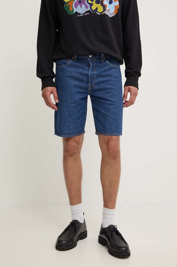 Levi's pantaloni scurti jeans jeans albastru 36512